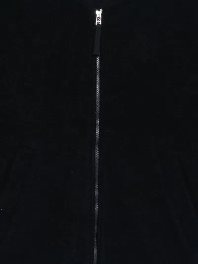 Universal Works Wool Fleece Zip Bomber In Blue