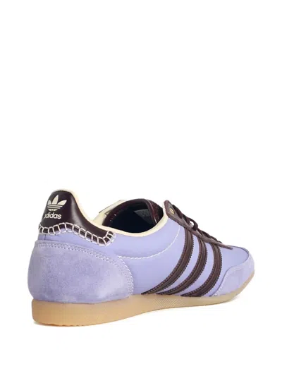 Adidas Originals X Wales Bonner Suede-leather Sneakers In Purple