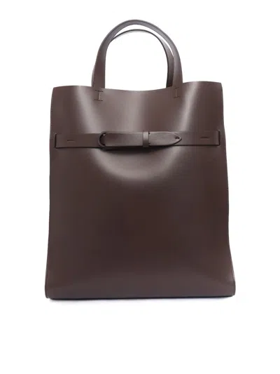 Claudio Orciani Hand Held Bag. In Brown
