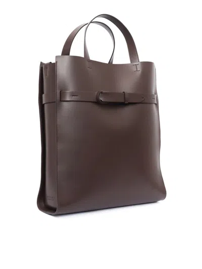 Claudio Orciani Hand Held Bag. In Brown