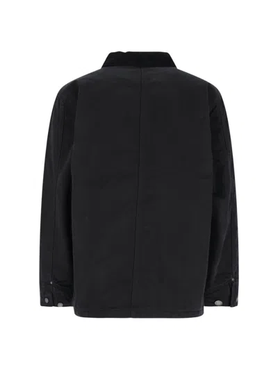 Dickies Casual Jacket With Chest And Front Pockets In Black