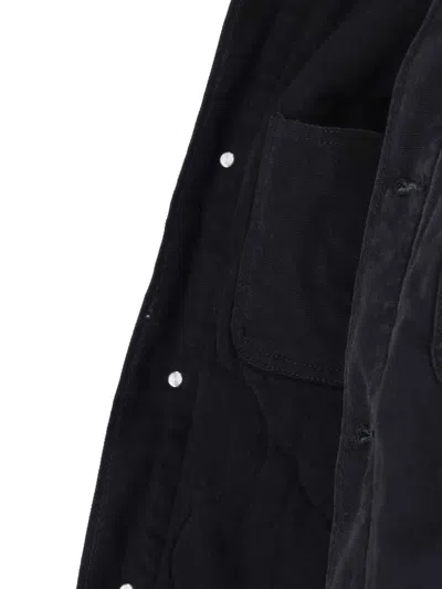 Dickies Casual Jacket With Chest And Front Pockets In Black