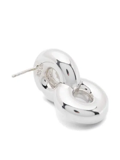 Uncommon Matters Infinity Earrings In Metallic