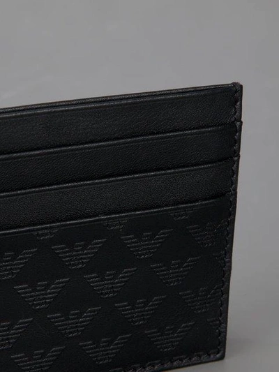 Armani Exchange embossed-logo Print Leather Wallet - Farfetch