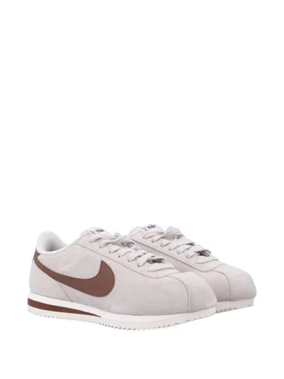 Nike Cortez Suede Trainers In Neutral
