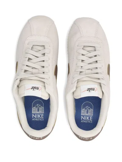Nike Cortez Suede Trainers In Neutral