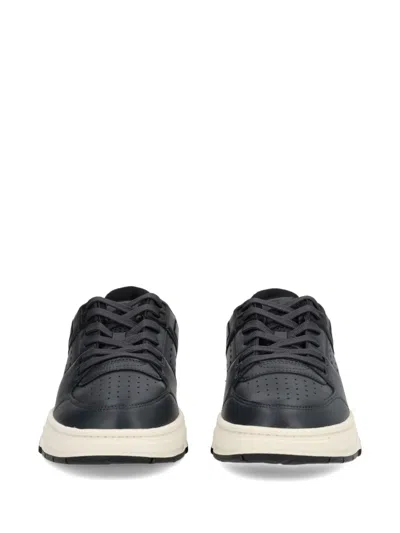 Hugo Boss Modern Sneakers With Unique Sole Design In Blue