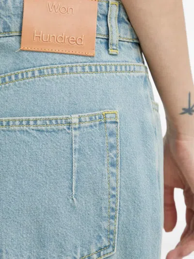 Won Hundred Belt-loop Maxi Skirt In Blue