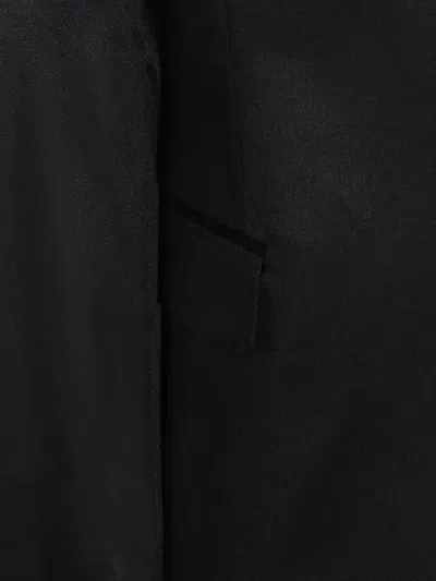 Montedoro Notched-lapel Single-breasted Blazer In Black