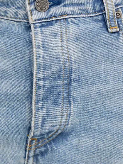Won Hundred Pockets Button Denim In Blue