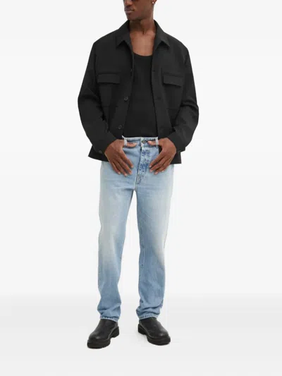 Won Hundred Button Pocket Denim Jeans In Blue