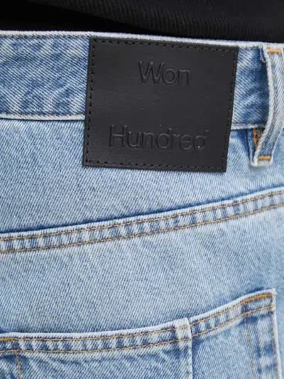 Won Hundred Button Pocket Denim Jeans In Blue