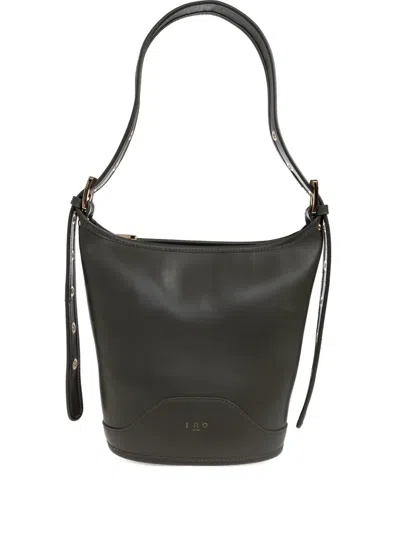 Iro Small Zyke Shoulder Bag In Gray