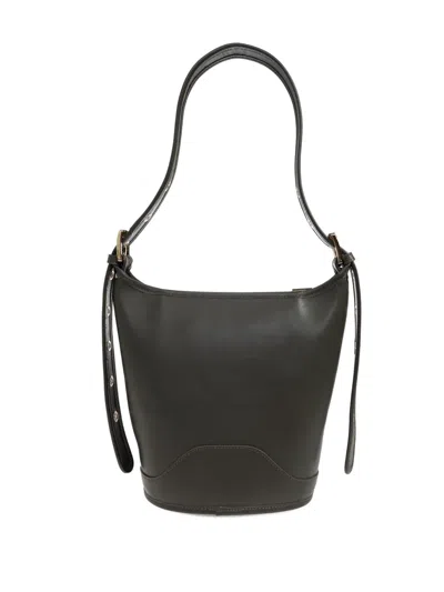 Iro Small Zyke Shoulder Bag In Gray