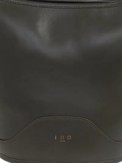 Iro Small Zyke Shoulder Bag In Gray
