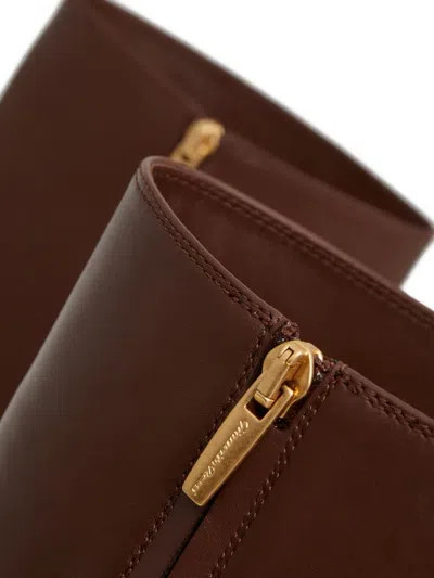 Gianvito Rossi Zip Boots In Brown