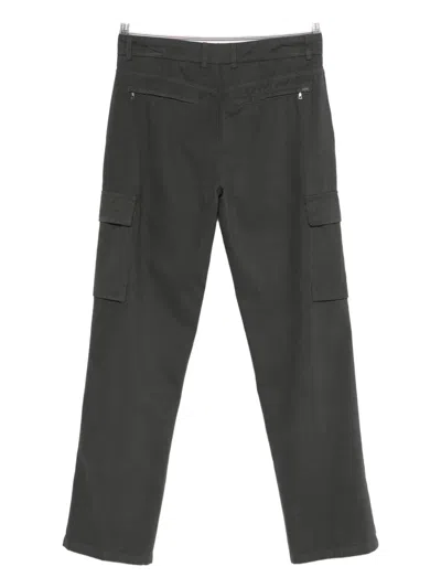 Paul & Shark Logo-charm Cargo Pants In Green
