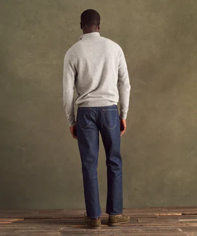 Naadam Nfl Signature Cashmere Color Blocked Quarter Zip In Gray