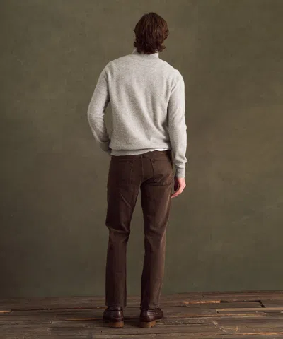 Naadam Nfl Signature Cashmere Color Blocked Quarter Zip In Gray