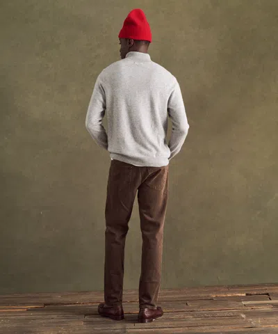 Naadam Nfl Signature Cashmere Color Blocked Quarter Zip In Neutral