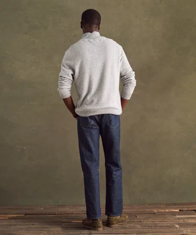 Naadam Nfl Signature Cashmere Color Blocked Quarter Zip In Gray