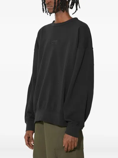 Vans Premium Logo Crew Sweatshirt In Black