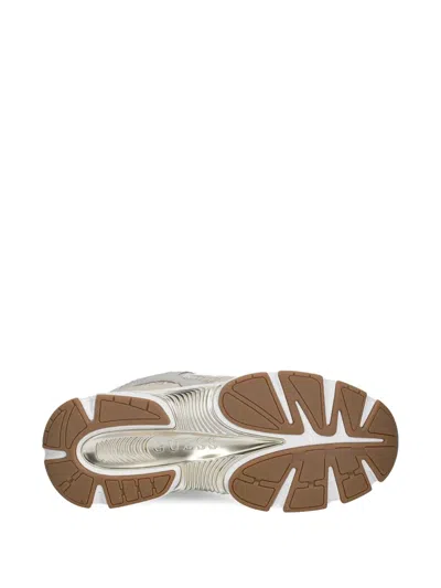 Guess Usa Logo-appliqué Low-top Sneakers In Multi