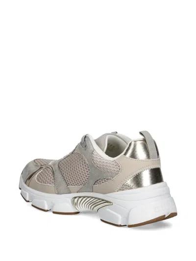 Guess Usa Logo-appliqué Low-top Sneakers In Multi