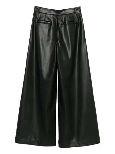 Nude Belt-loops Pants In Black