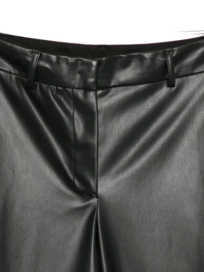 Nude Belt-loops Pants In Black