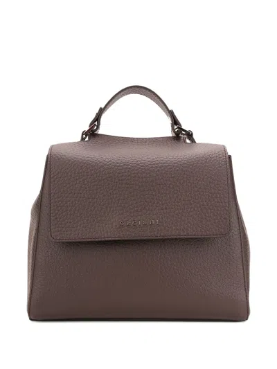 Orciani Sveva Tote Bag In Brown