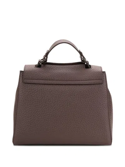 Orciani Sveva Tote Bag In Brown