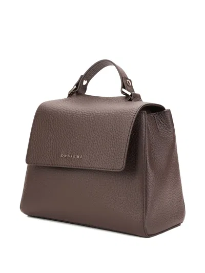 Orciani Sveva Tote Bag In Brown