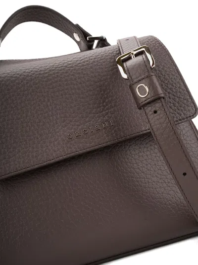 Orciani Sveva Tote Bag In Brown
