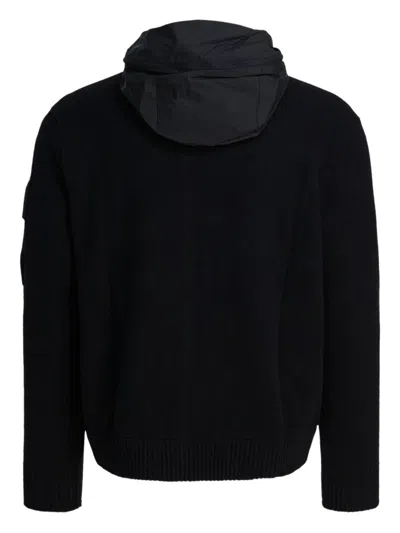 C.p. Company Metropolis Series Hooded-zipped Jacket In Black