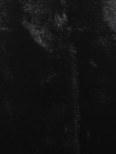 Valentini 1972 Snap-fastening Coat In Black