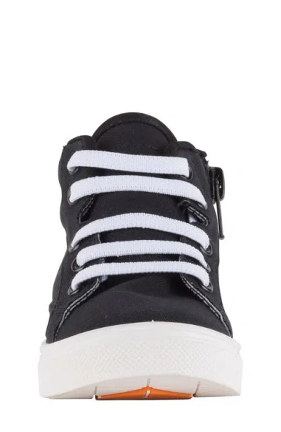 Oomphies Kids' Tyler High Top Sneaker In Black