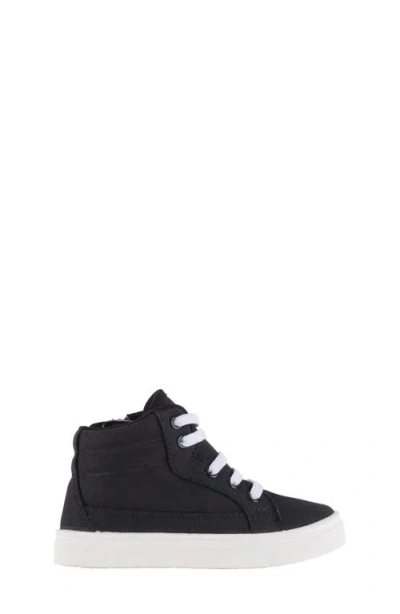 Oomphies Kids' Tyler High Top Sneaker In Black