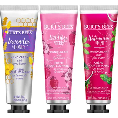 Burt's Bees Hand Cream Trio In Multi