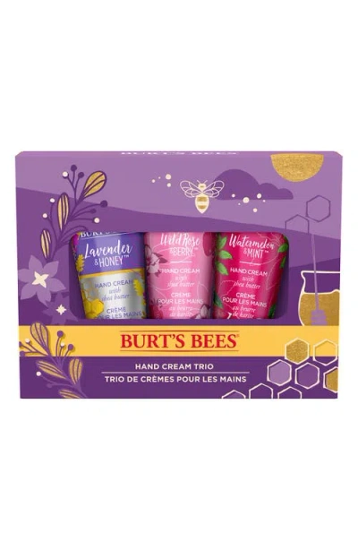 Burt's Bees Hand Cream Trio In Multi