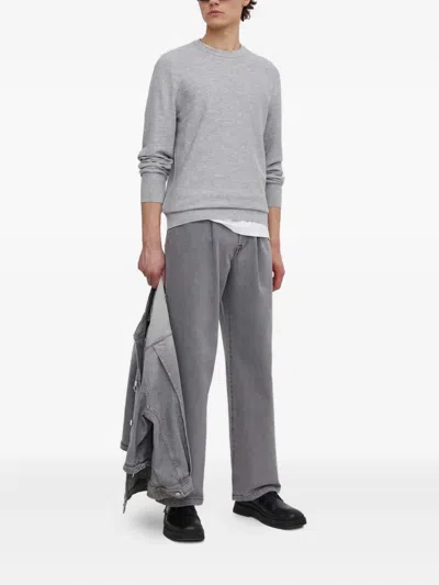 Theory Crewneck Sweater In Gray