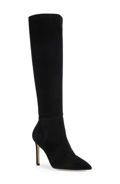 Stuart Weitzman Avenue Stiletto Boot In Black