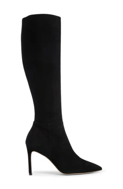 Stuart Weitzman Avenue Stiletto Boot In Black