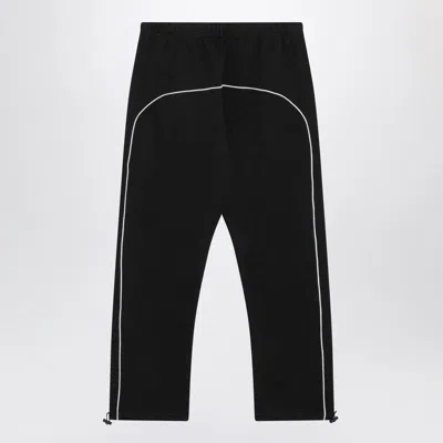 Essentials Fear Of God  Black Jogging Pants With Contrasting Trims In Black