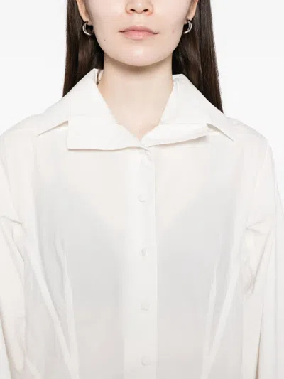 Yehuafan Cotton Shirt In White
