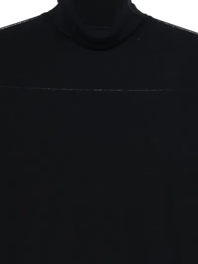 John Smedley Hawley Halterneck Sweater In Black