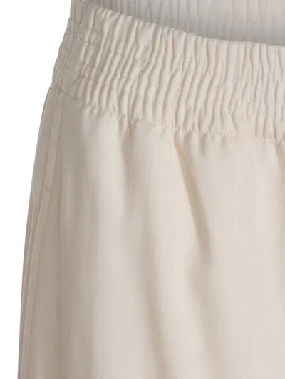 Fabiana Filippi Trousers Light And Natural In Neutral