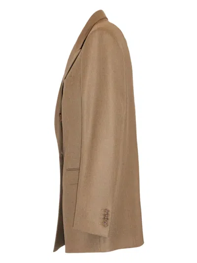 Tagliatore Jasmine Double-breasted Jacket In Brown