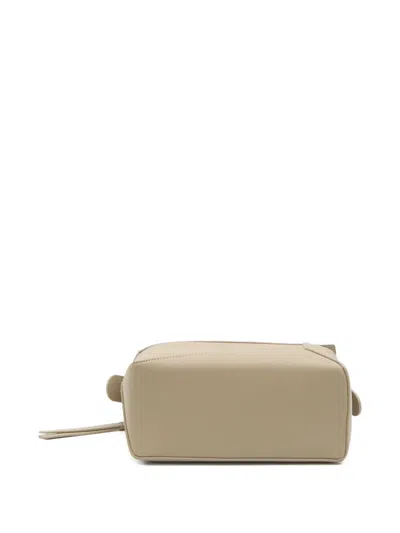Loewe Small Puzzle Edge Tote Bag In Neutral