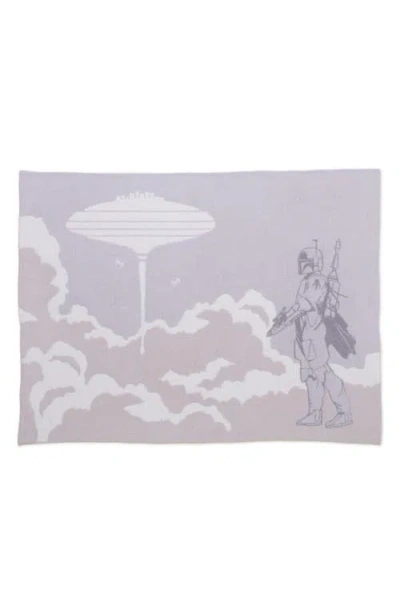 Barefoot Dreams ® Cozychic Star Wars Boba Fett Blanket In Purple